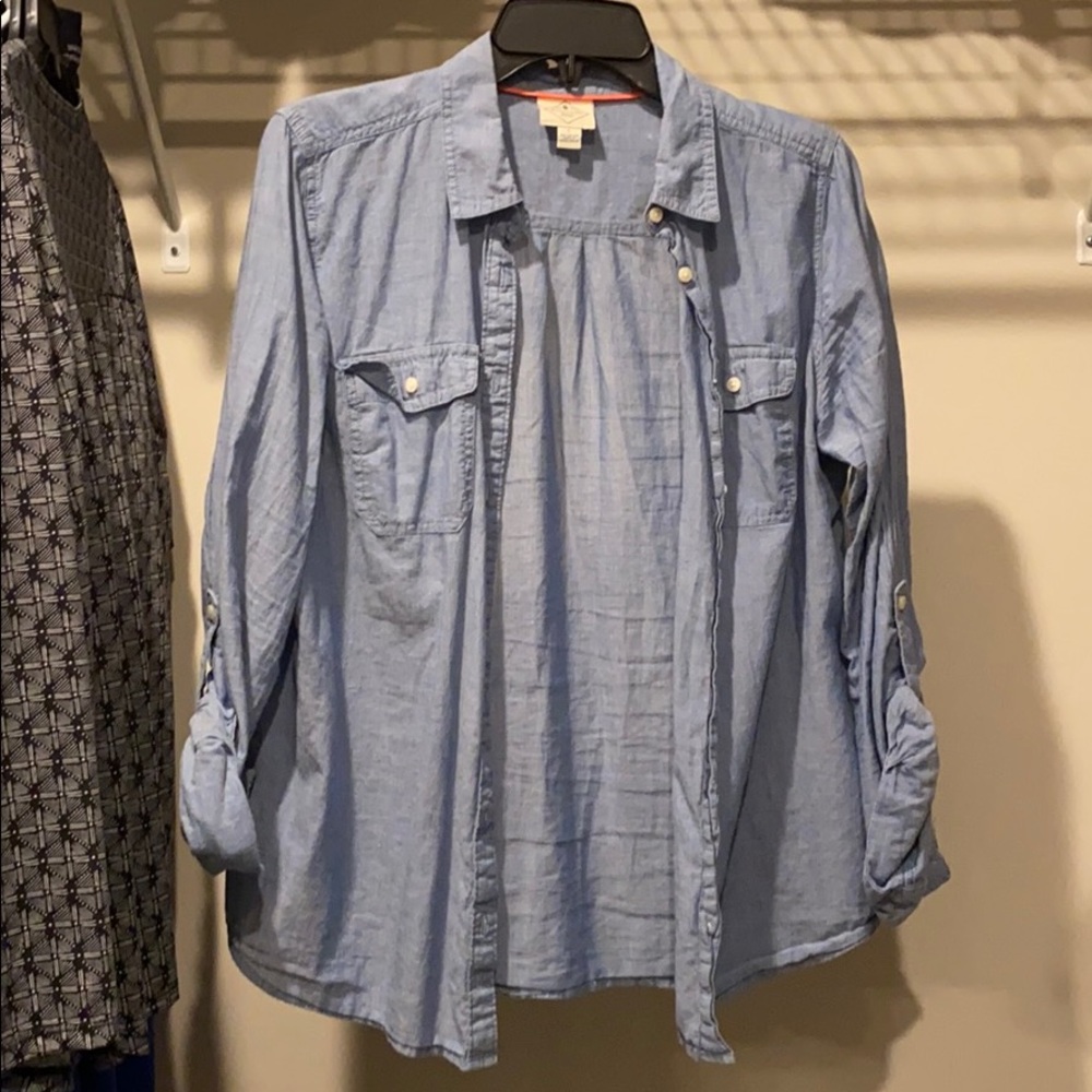 Denim Button Up Shirt